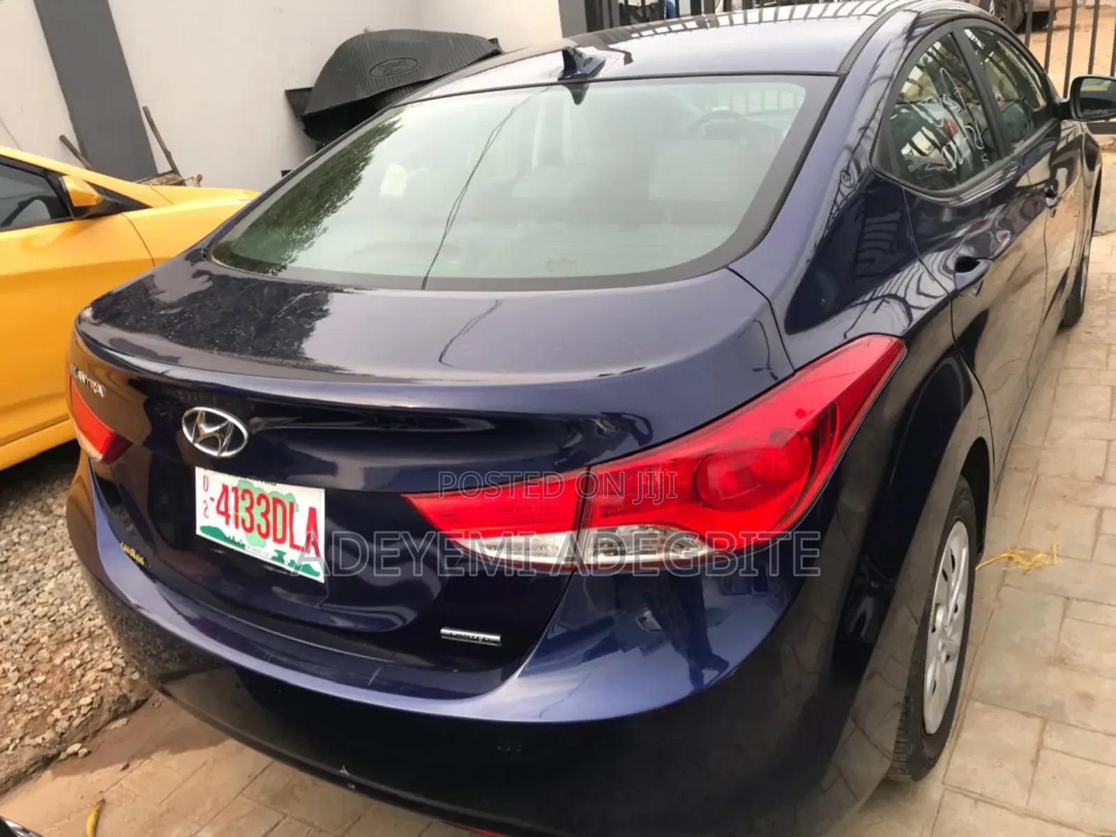 Hyundai Elantra 2011 Blue