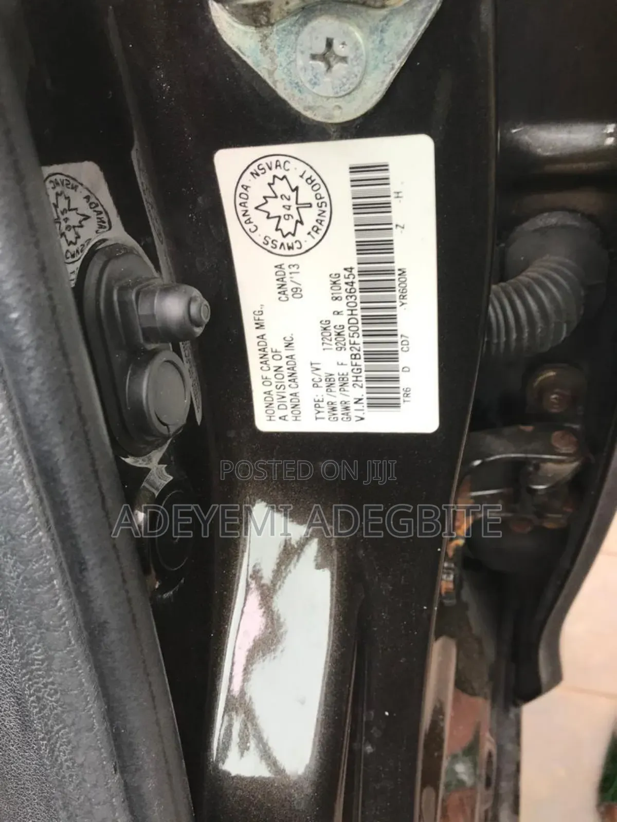Honda Civic 2013 Black
