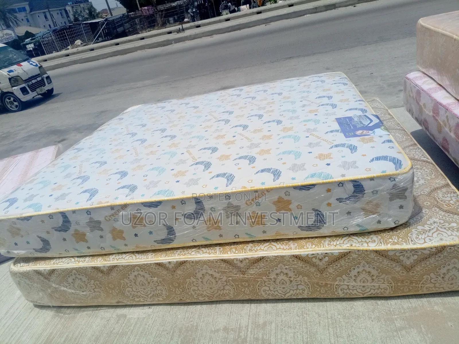 6x6x8 Classic (120kg) Semi Orthopaedic Mattress Greenearth Foam