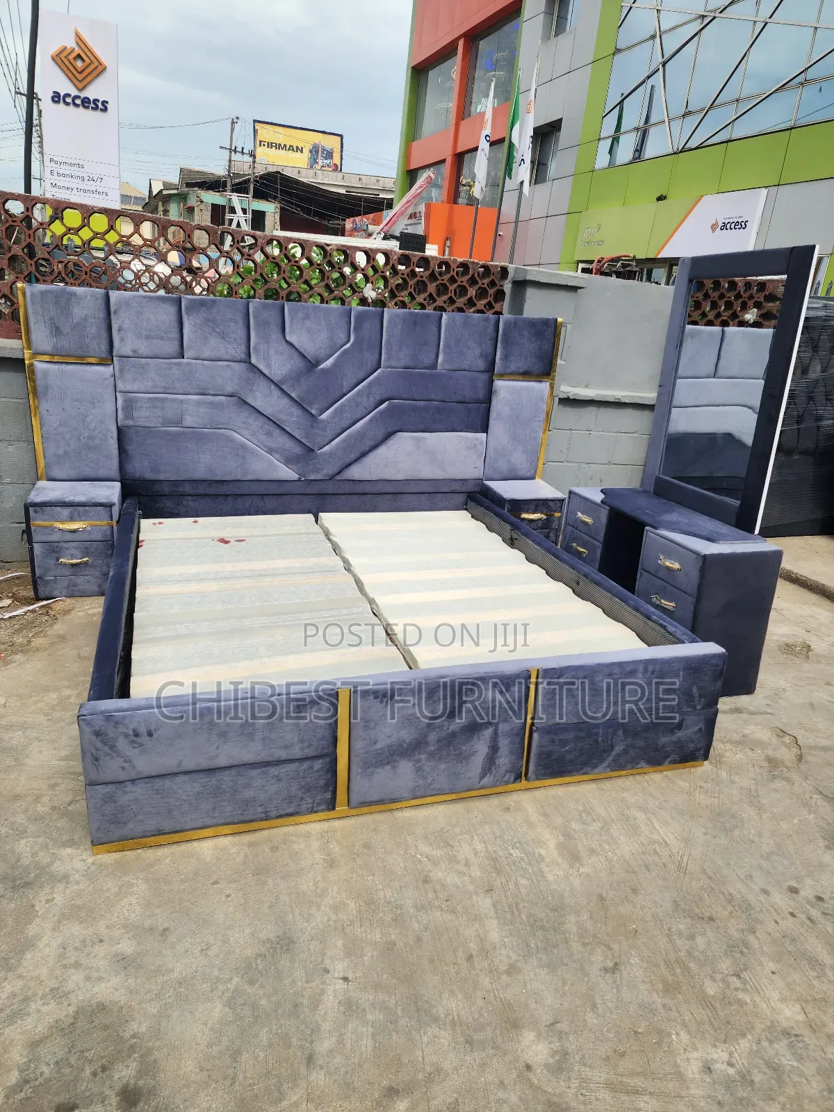 Quality Complete Set of 7by6 Bed.
