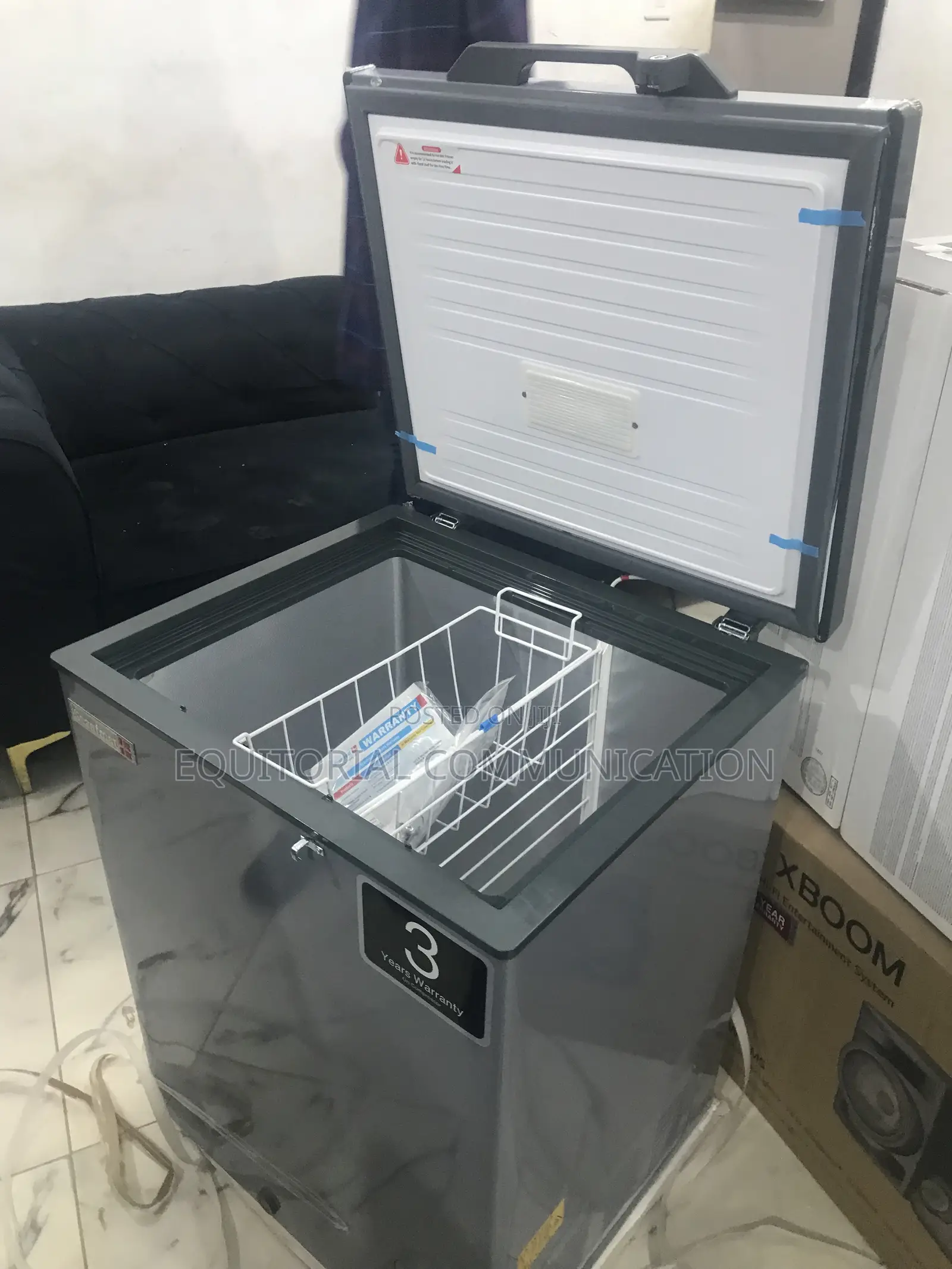 Scanfrost 150l Fast Cooling Chest Freezer (Sfl151 Eco)