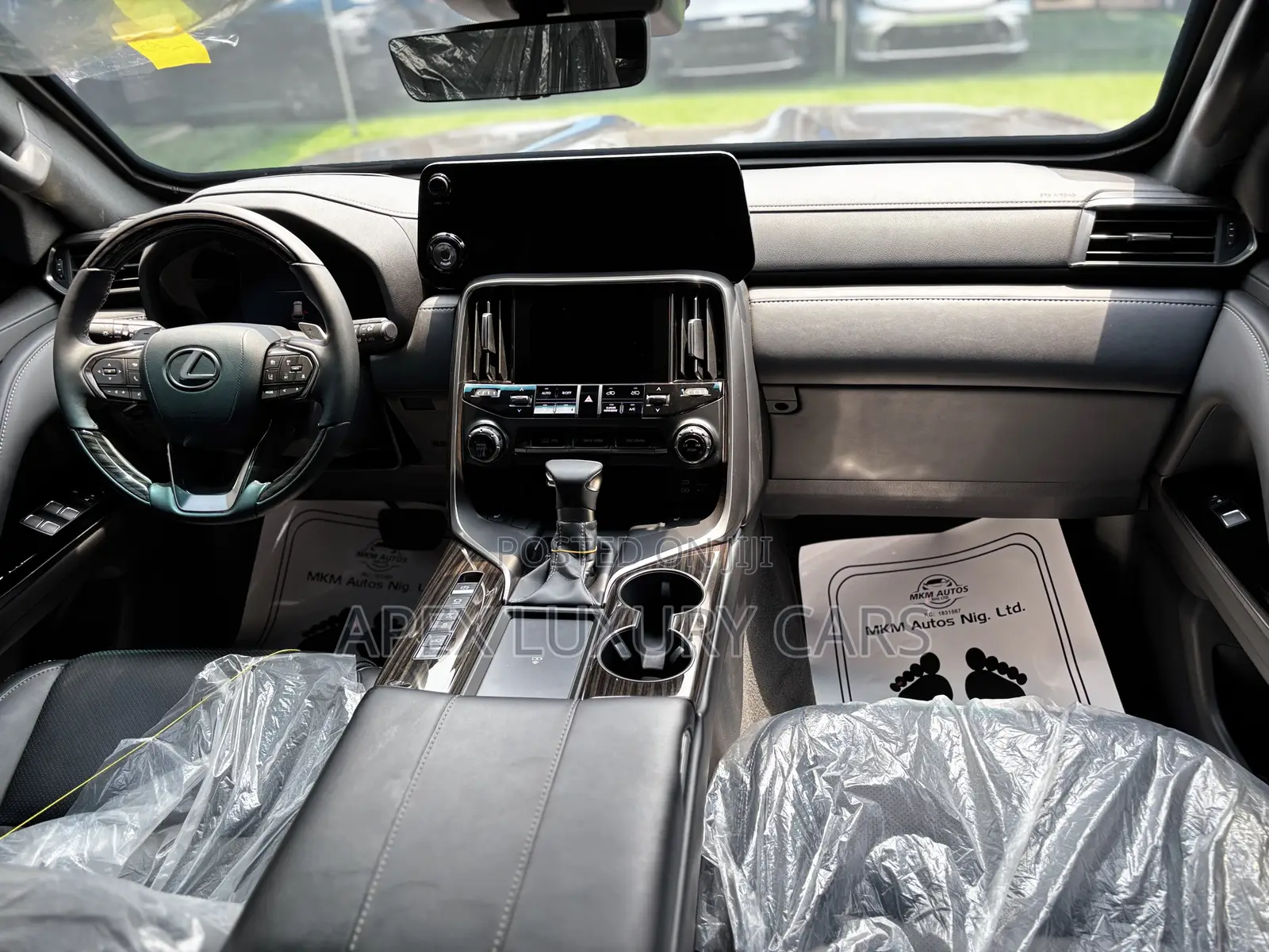 New Lexus LX 2025 Black