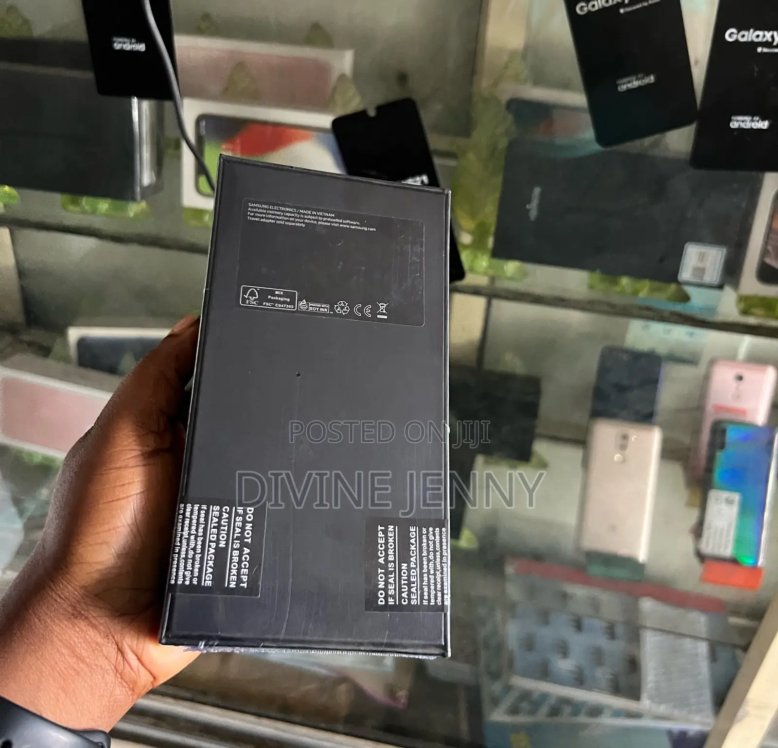 New Samsung Galaxy S21+ 5G 128 GB Black