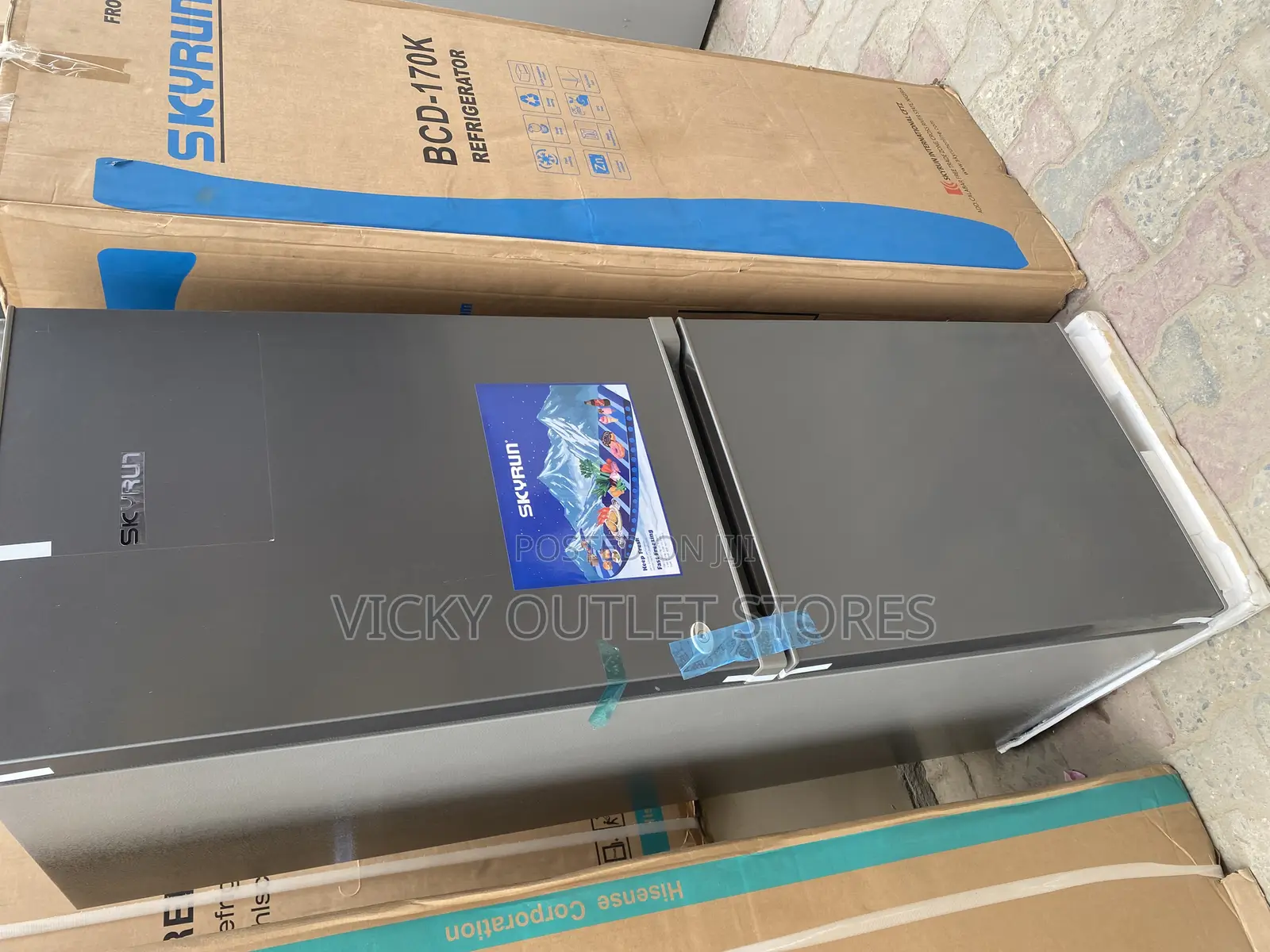 Skyrun Bcd170k Bottom Freezer Refrigerator