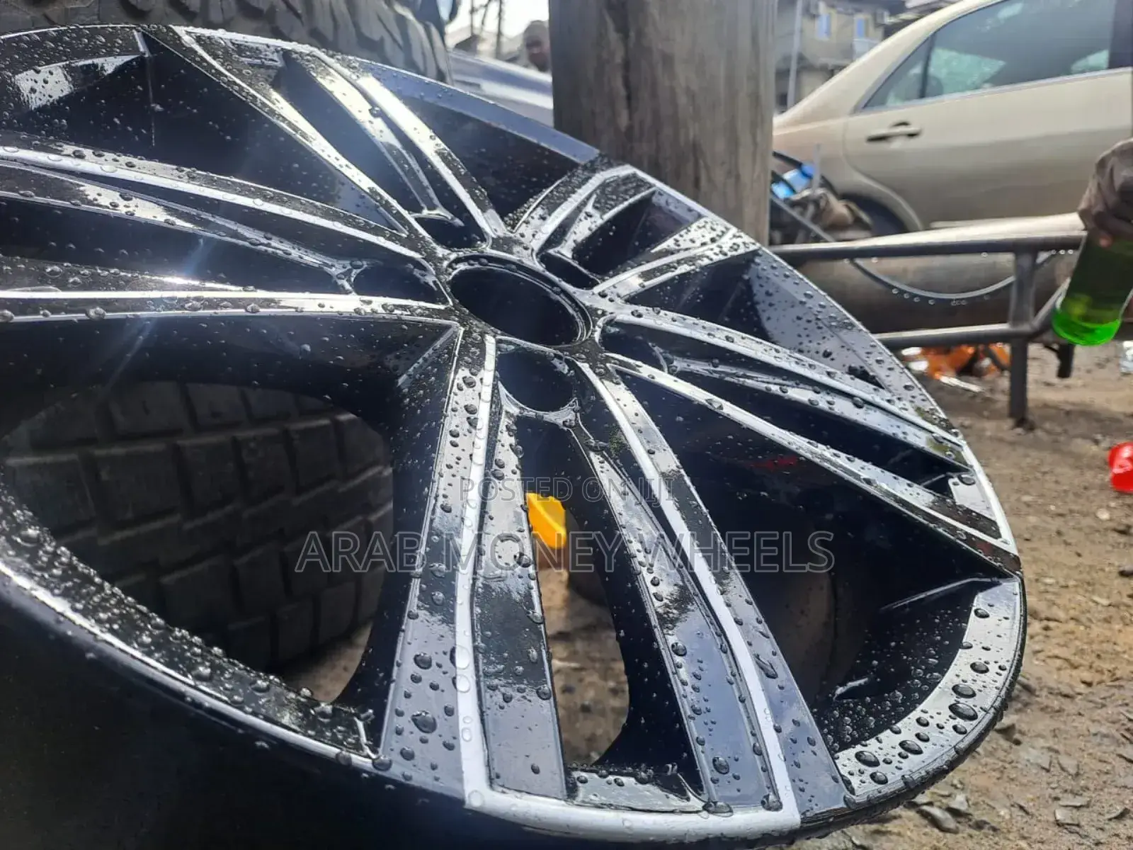 Good Quality Pure Black Alloyd Wheels 17 Inch