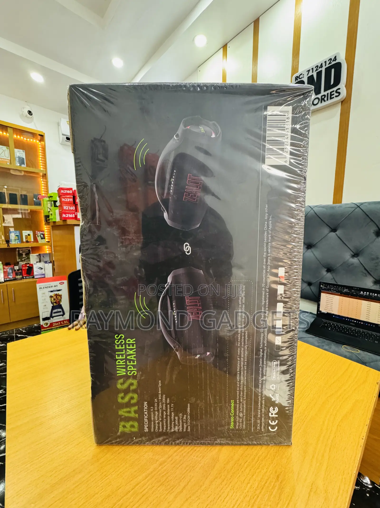 Zealot S98 Wireless Speaker – Deep Bass | Bluetooth 5.0