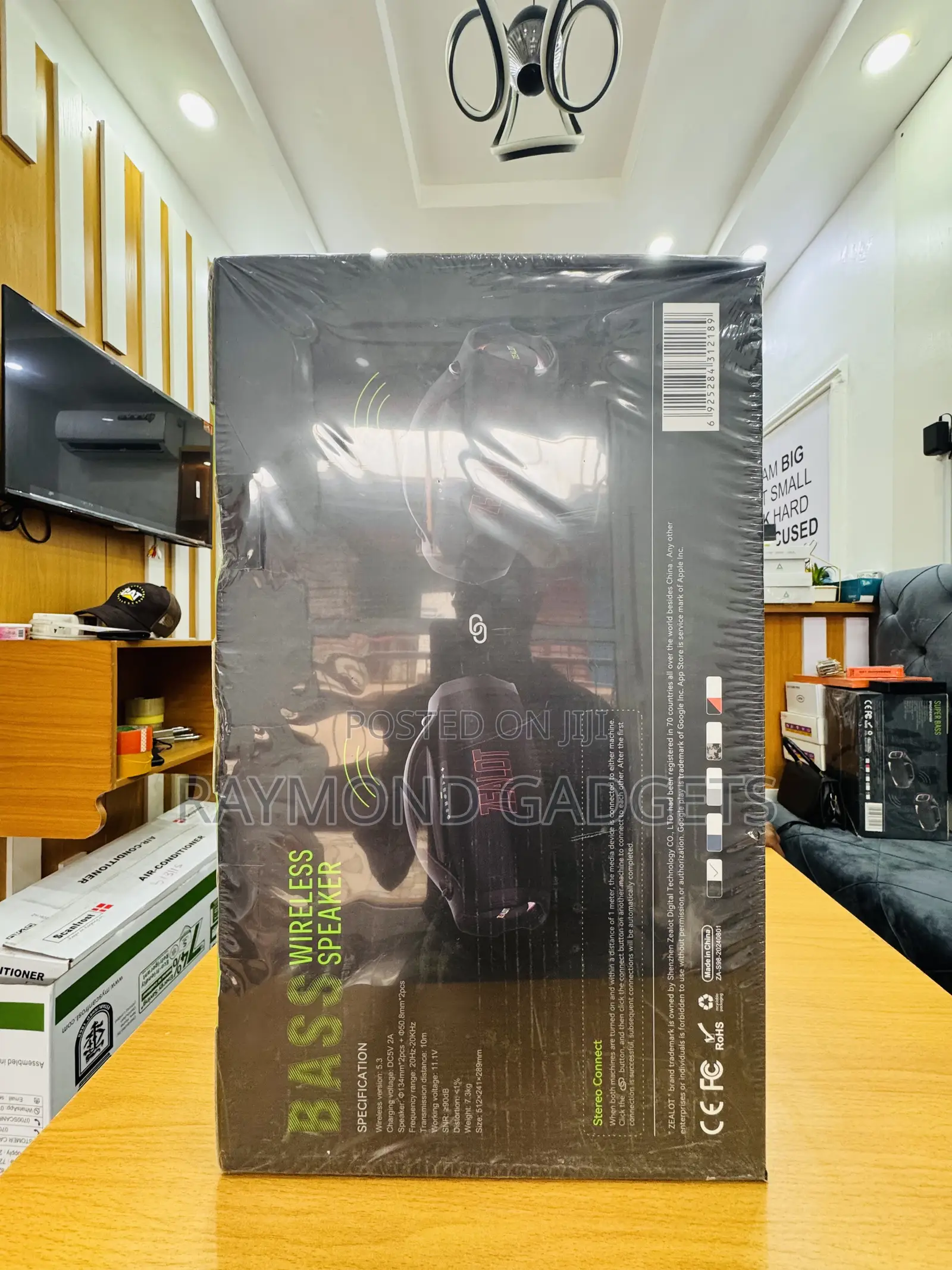 Zealot S98 Wireless Speaker – Deep Bass | Bluetooth 5.0