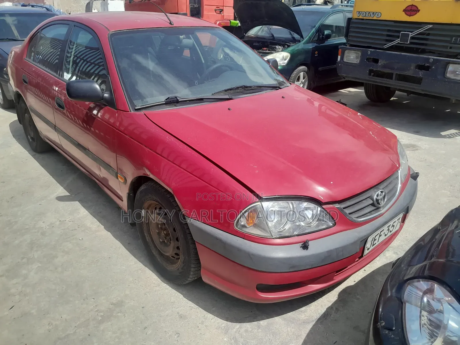 Toyota Avensis 1.8 C 2005 Red