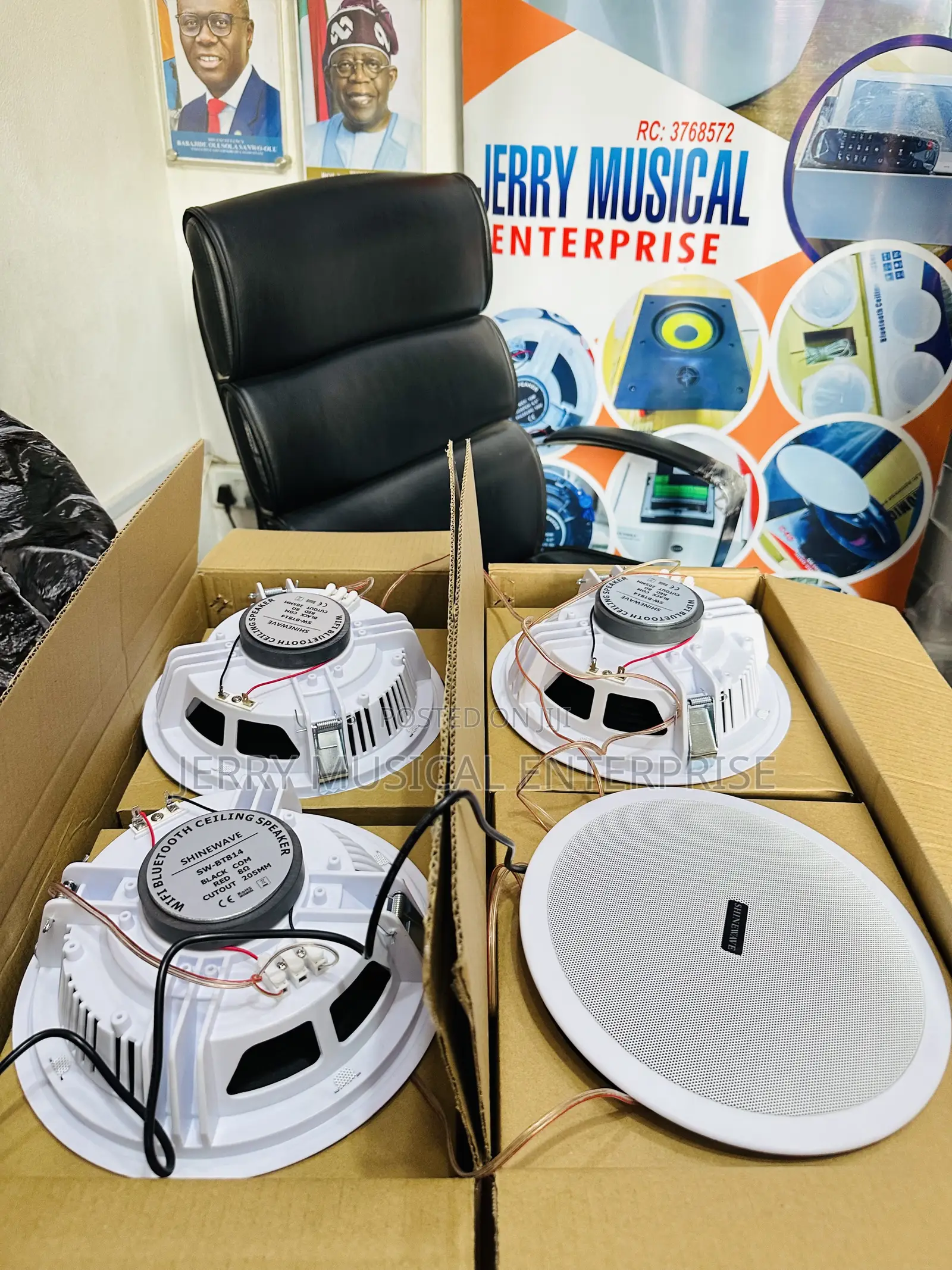 Orginal 4in1 Bluetooth Ceiling Speakers