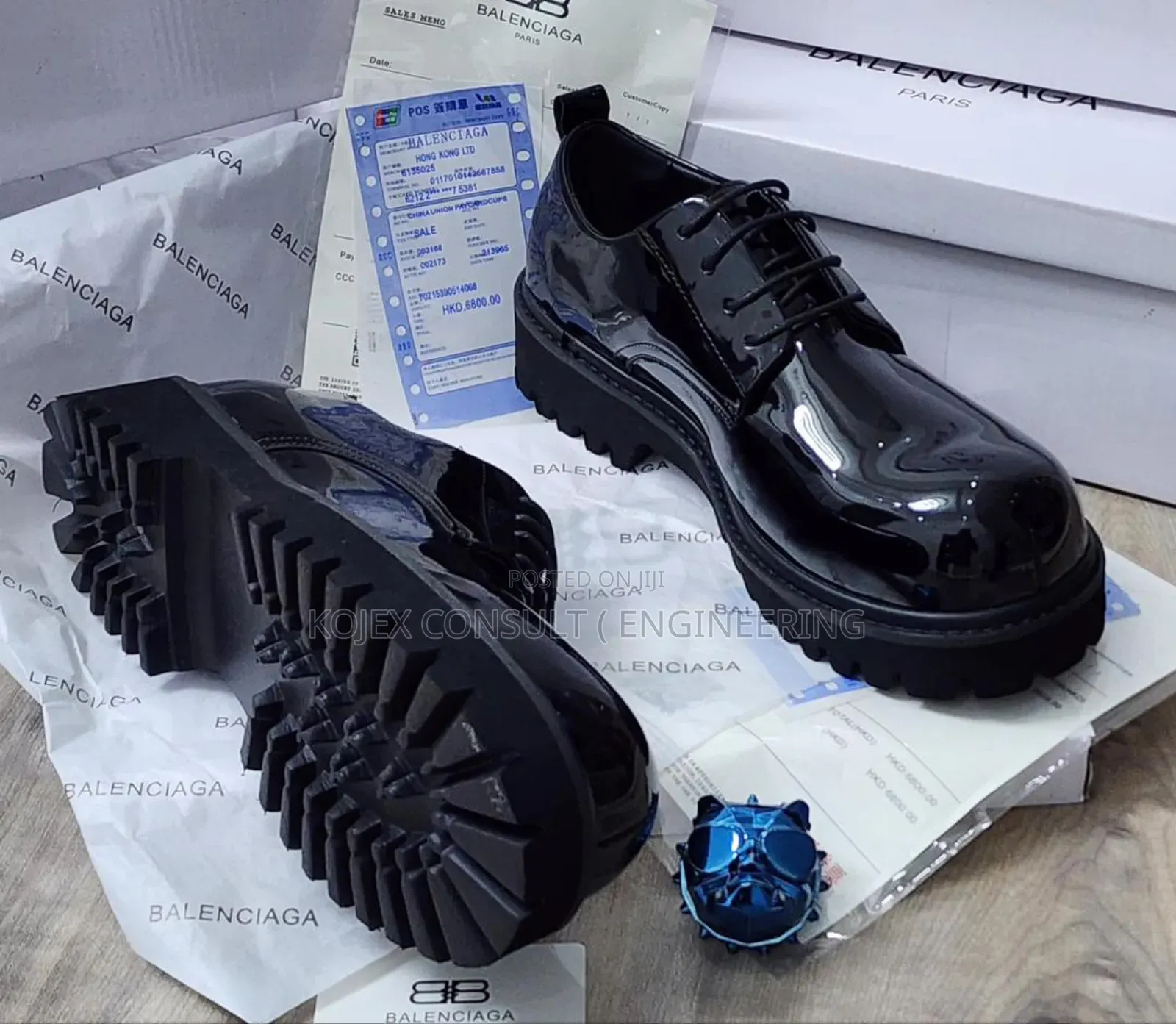 Balenciaga Men Corporate Shoe