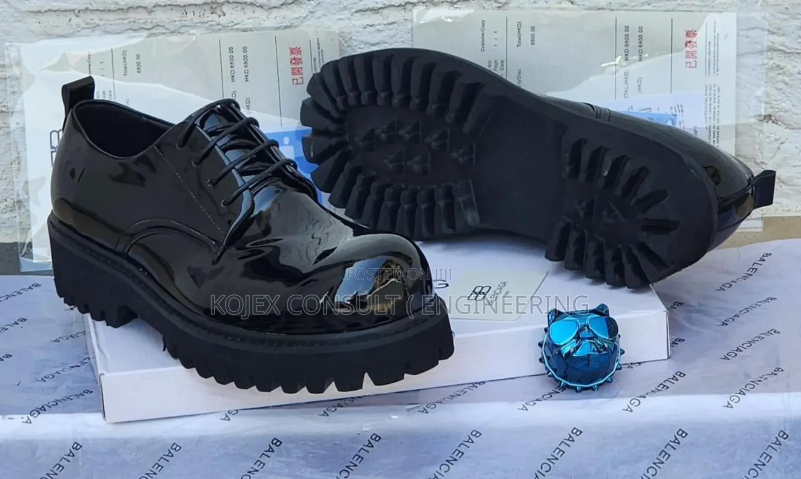 Balenciaga Men Corporate Shoe