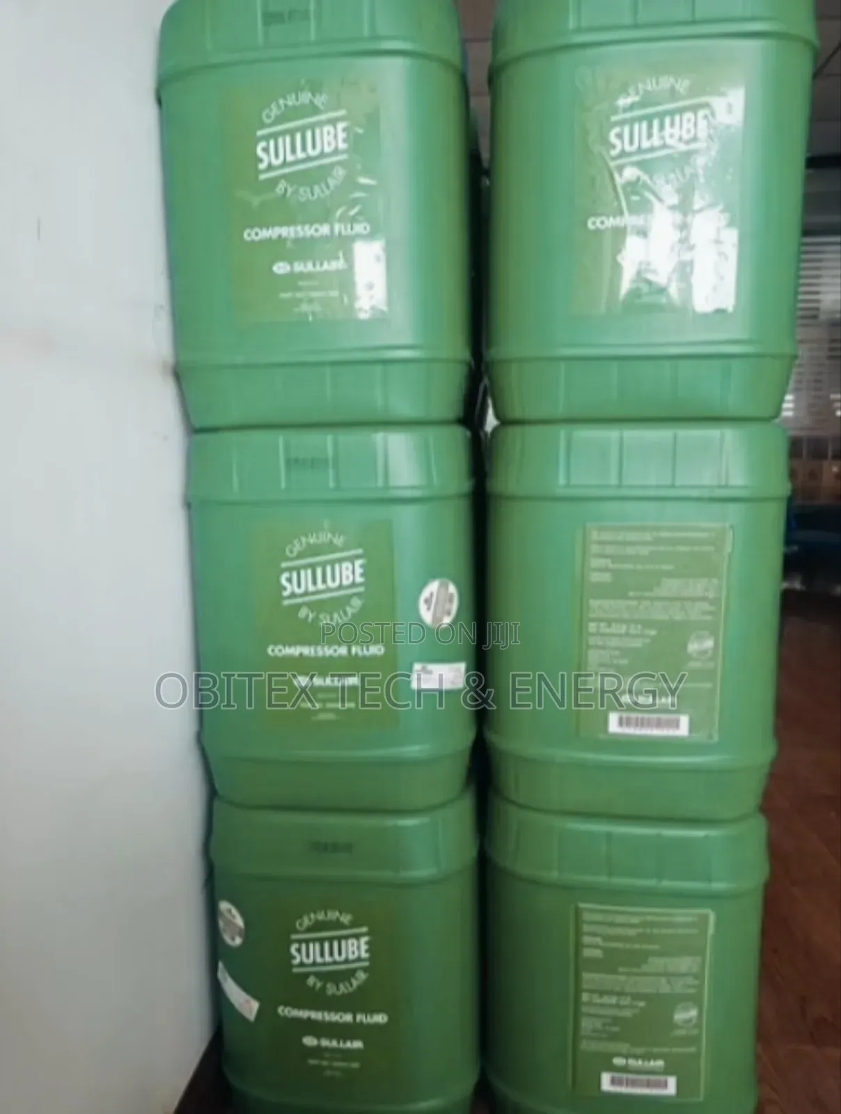 Sullair Sullube 32 Synthetic Compressor Fluid – 1 Gallon, 18.9 Liters.