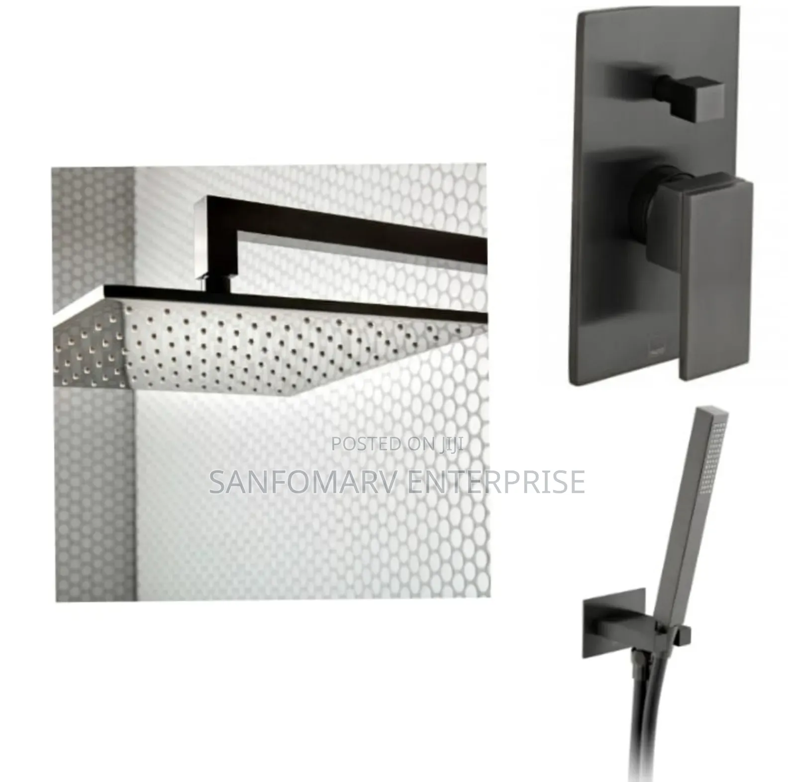 Vado Black Condit Shower