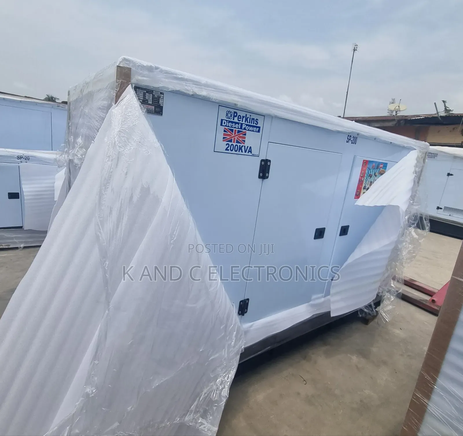 Perkins 250kva Soundproof Diesel Generator