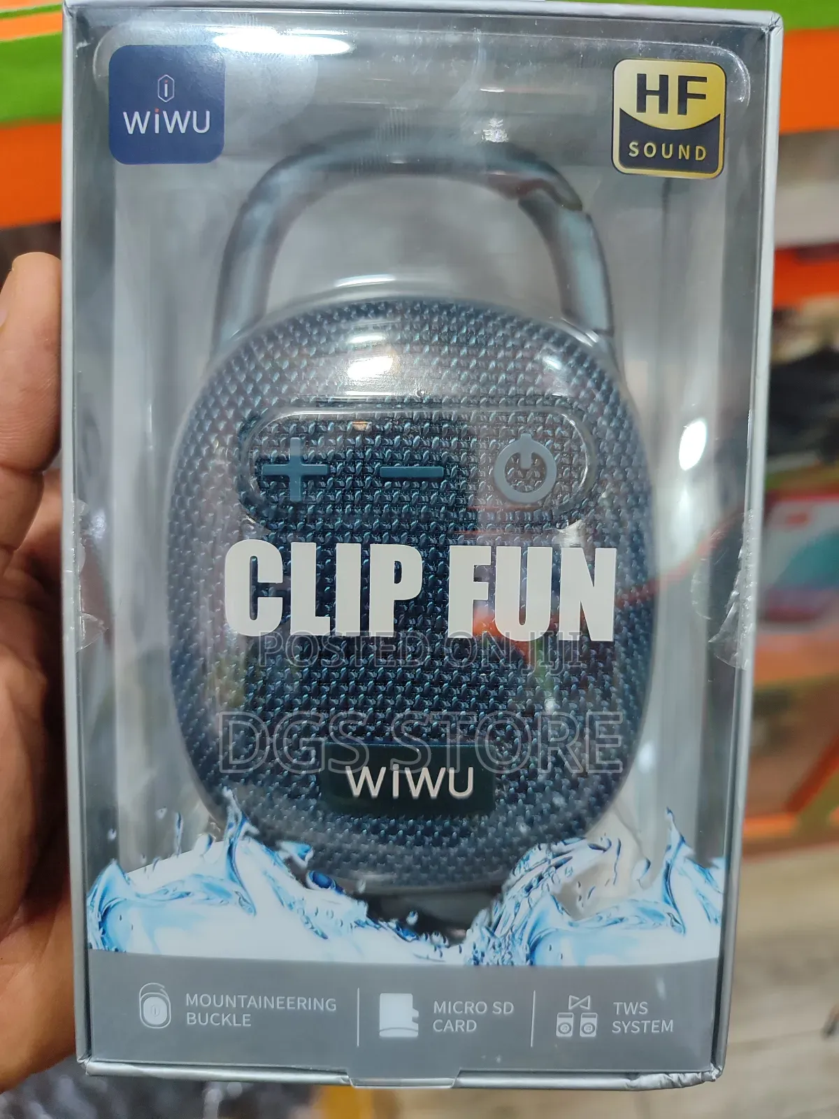 Wiwu Clip Fun H3 Bluetooth Speaker