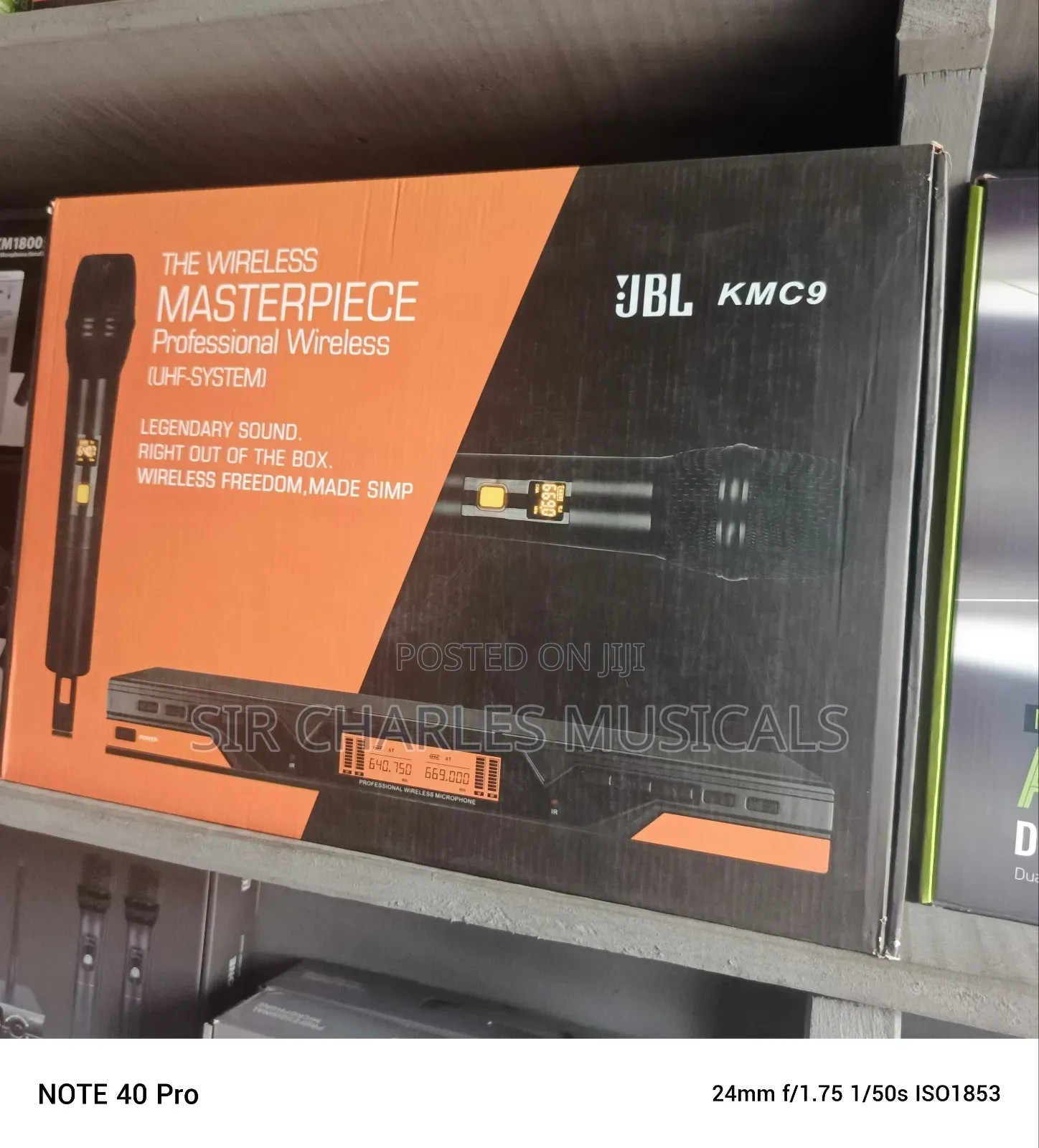 High Quality Jbl Kmc 9 Professional Wireless Microphone 300m
