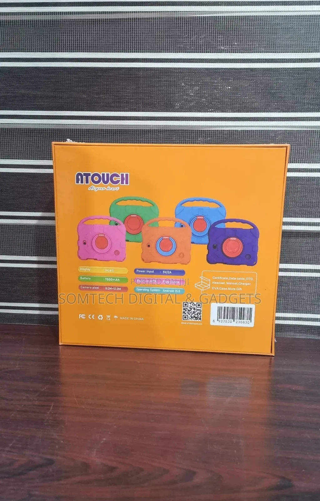 Atouch Kc66 Android Tablet for Children 12gb 256gb. 7000mah