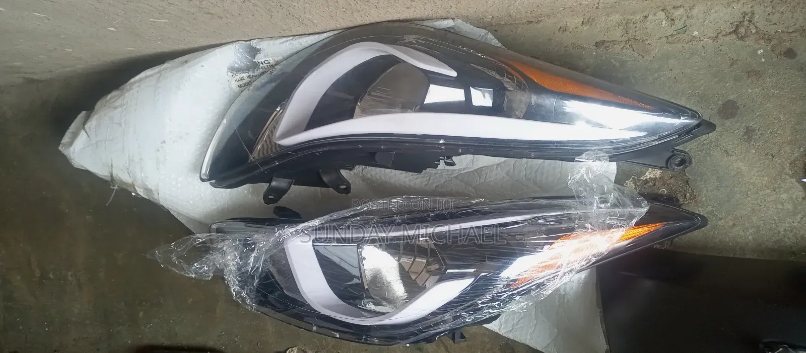 Hyundai Elantra Headlights Set 2014