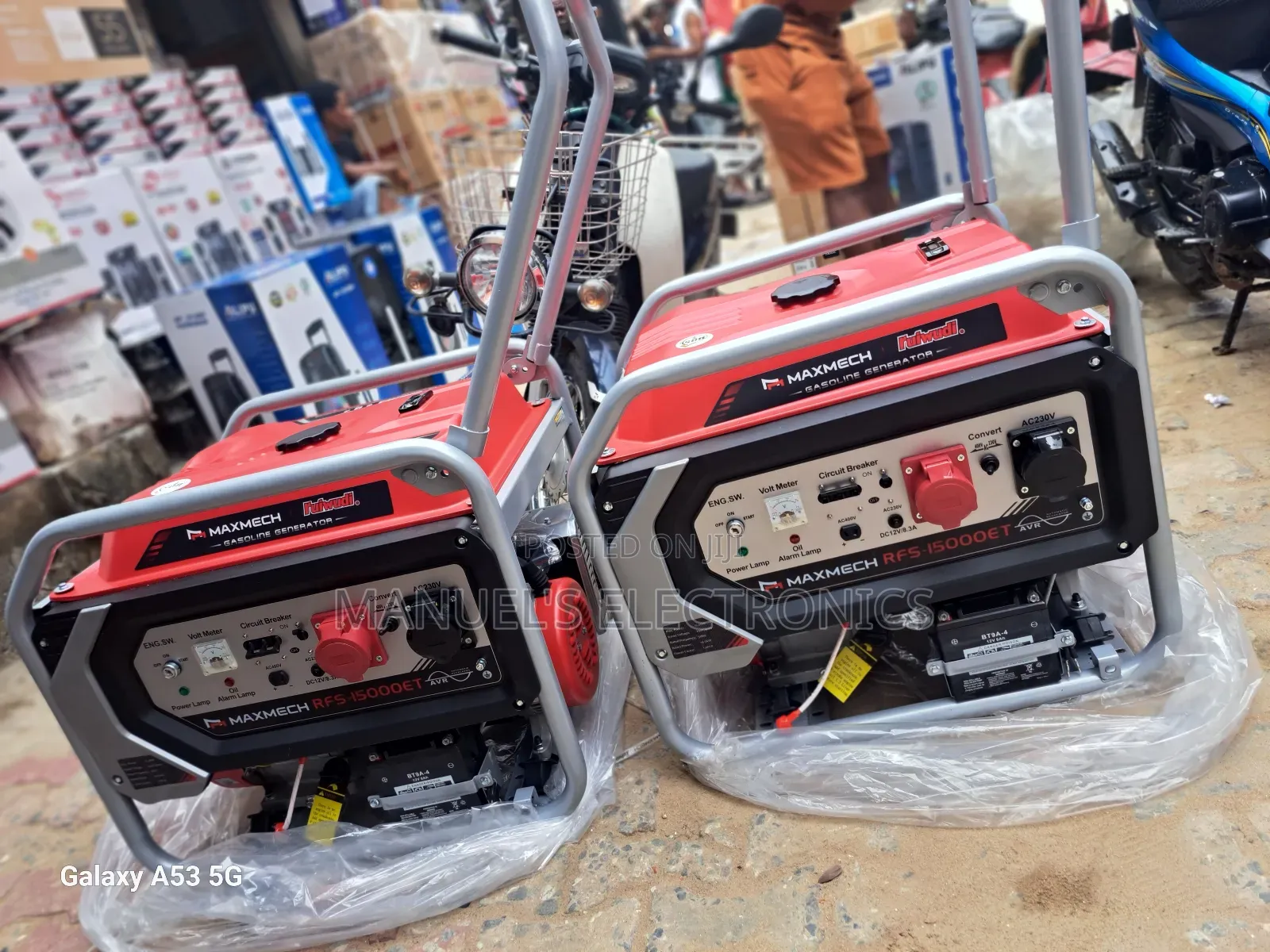 Come I Have Maxmech Three Phase Petrol Gen(12.5kva)