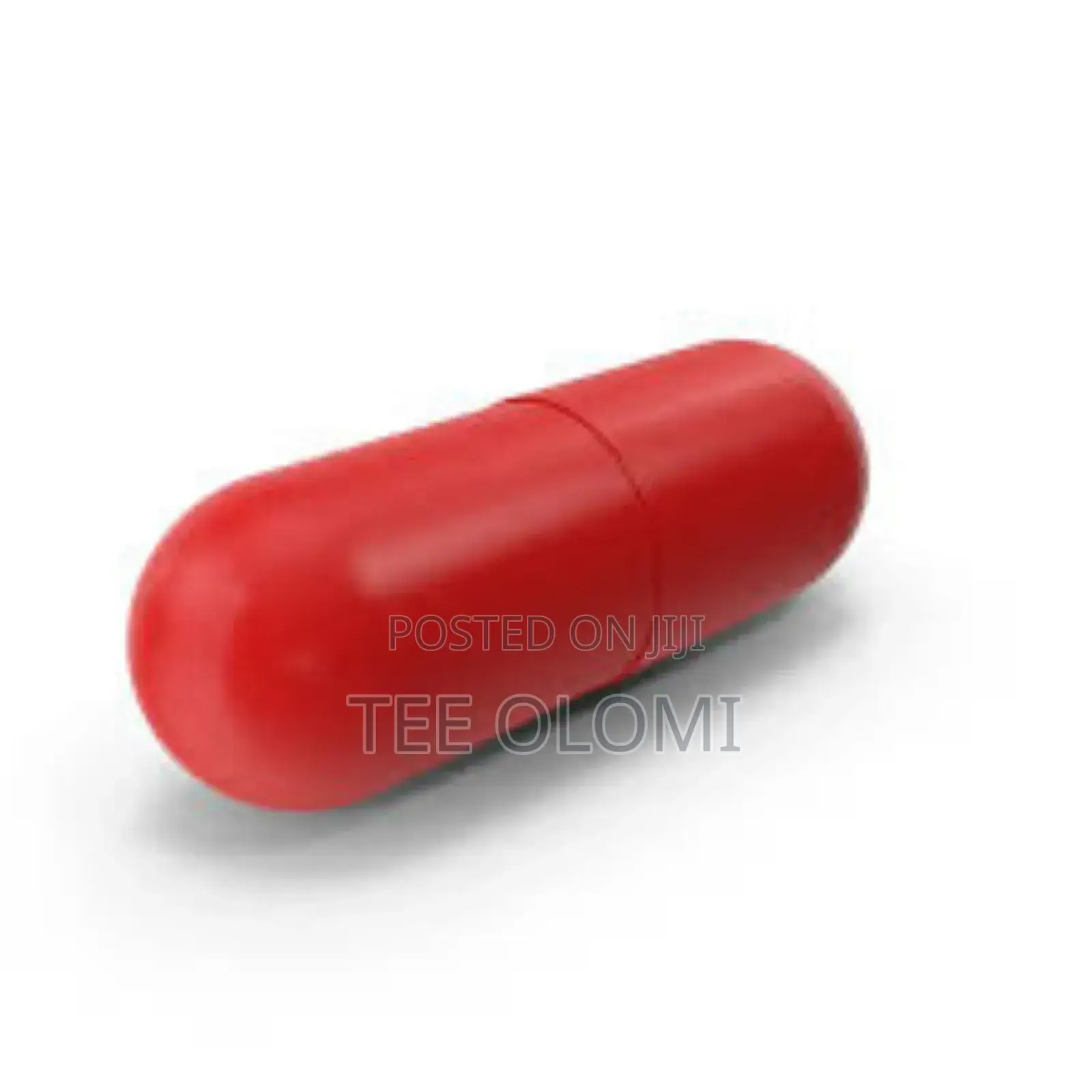 Empty Gelatin Capsules/Red/Size 0/1,000 PC's
