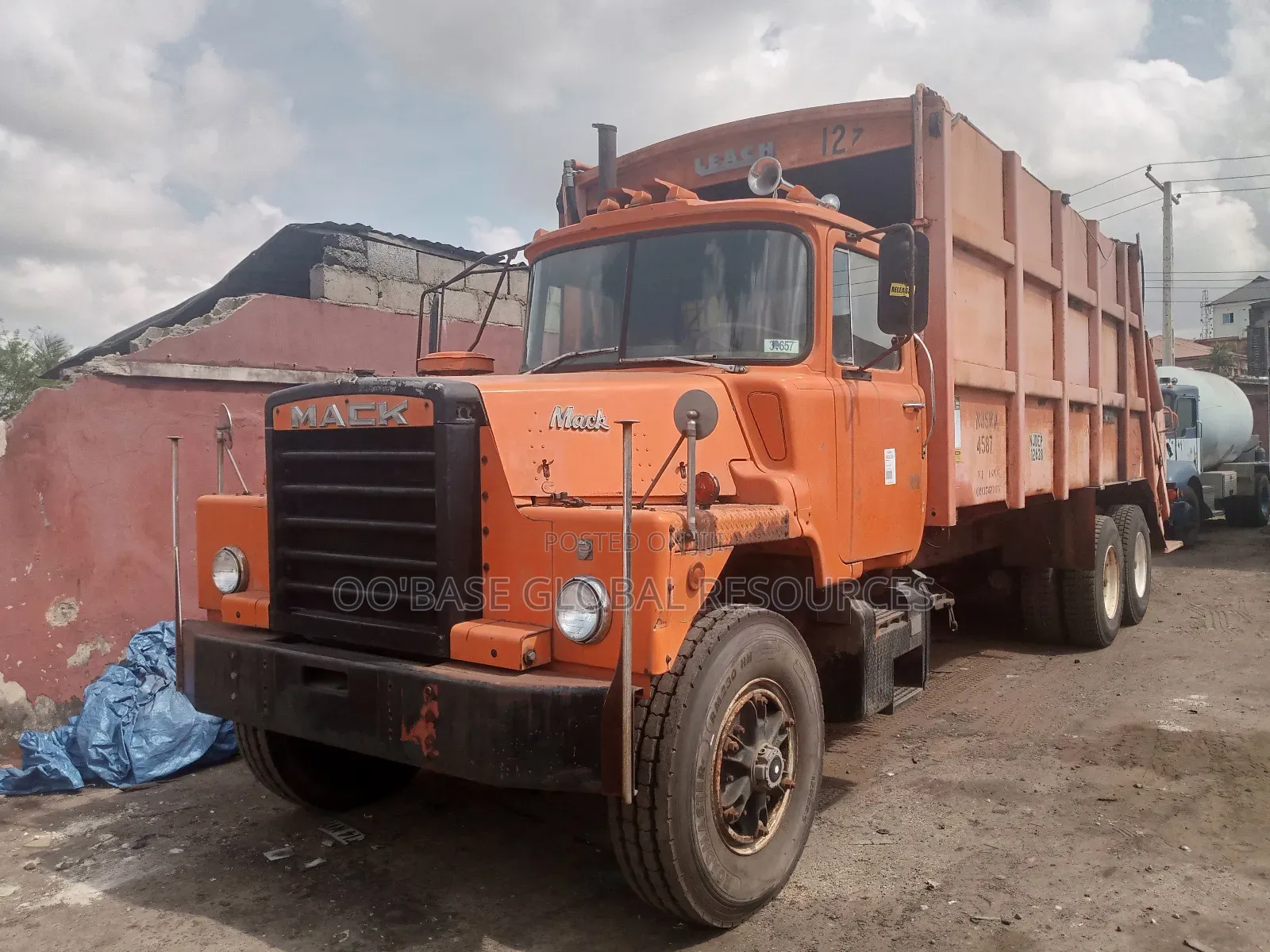 Mark Waste Management Truck