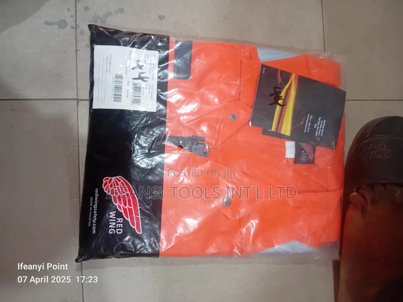 Red Wings Flame Resistance Fire Coverall