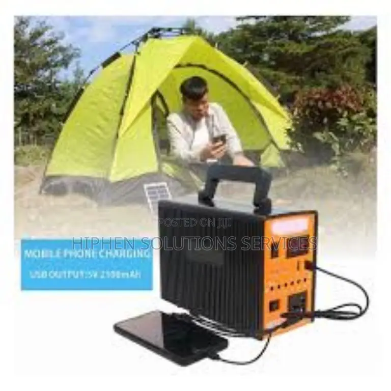 Portable Solar Generator - Emergency Power for Camping