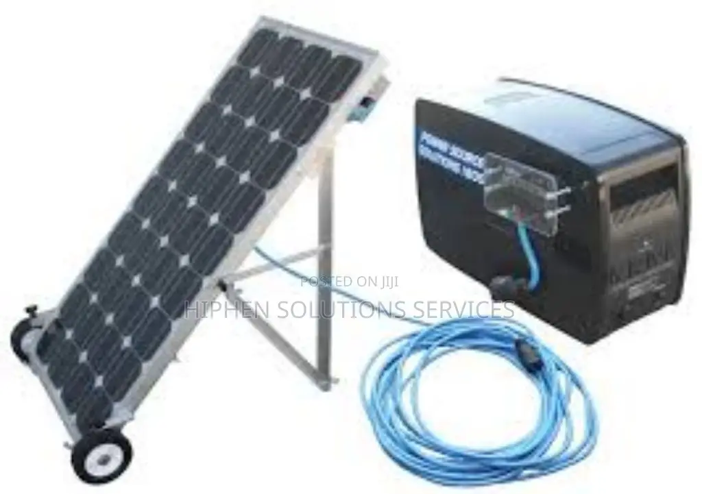 Solar Generator for Outdoors Camping Travel Rv Blackout Home