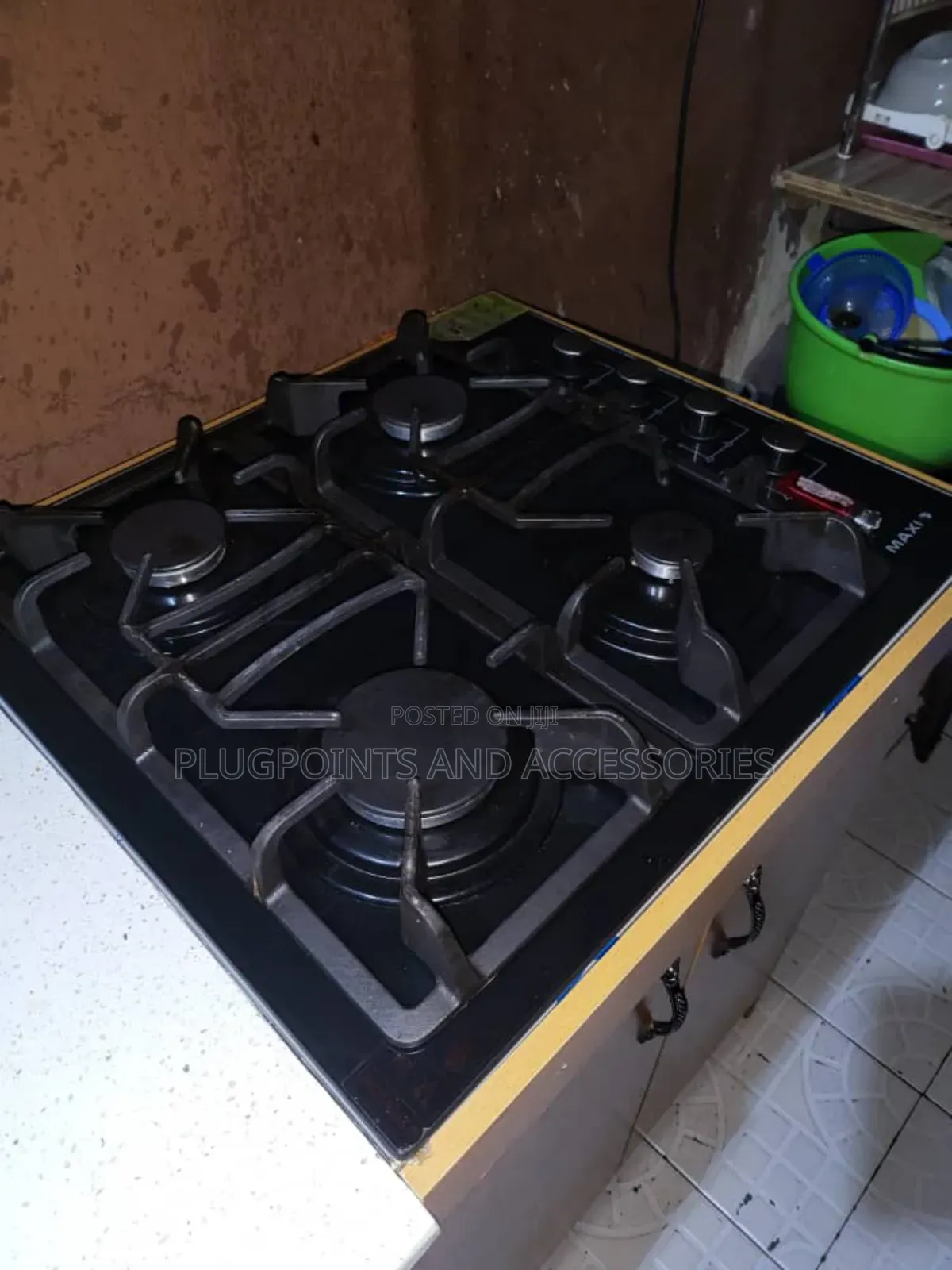 Maxi Inbuilt Table Gas Cooker 4burners
