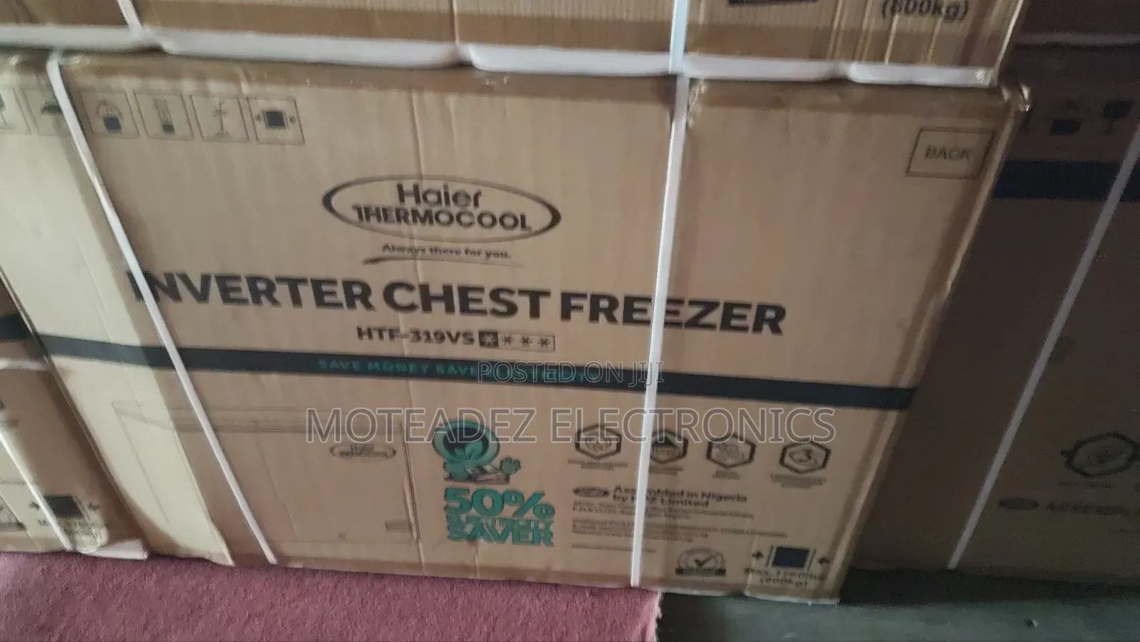 Haier Thermocool 319l Inveter Chest Freezer (Htf-319vs) SLV