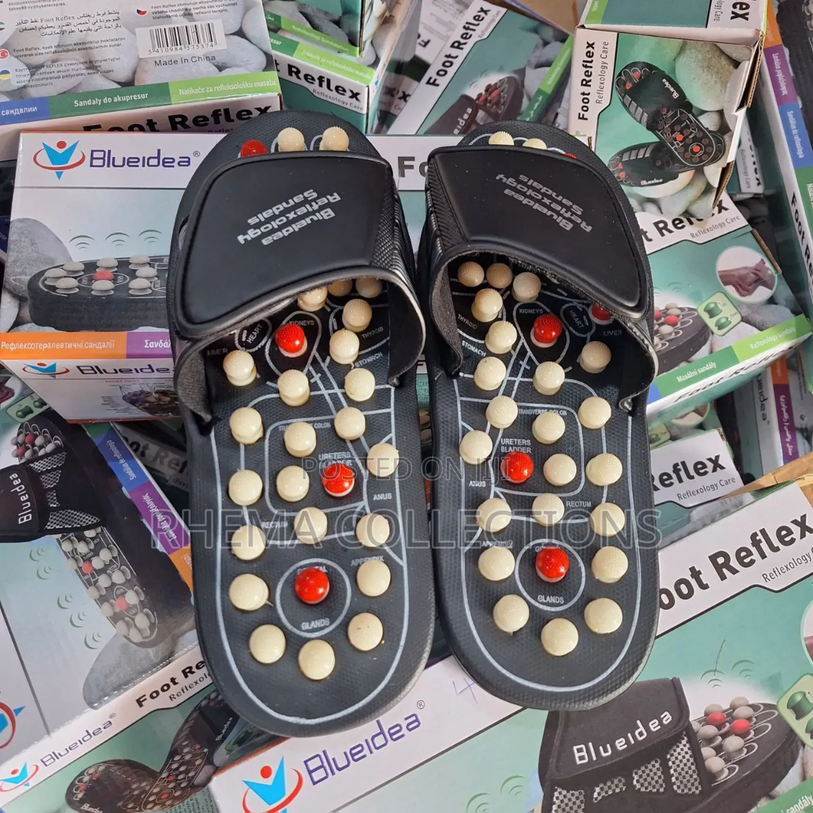 Original Acupressure Massage Slippers - Highly Effective!