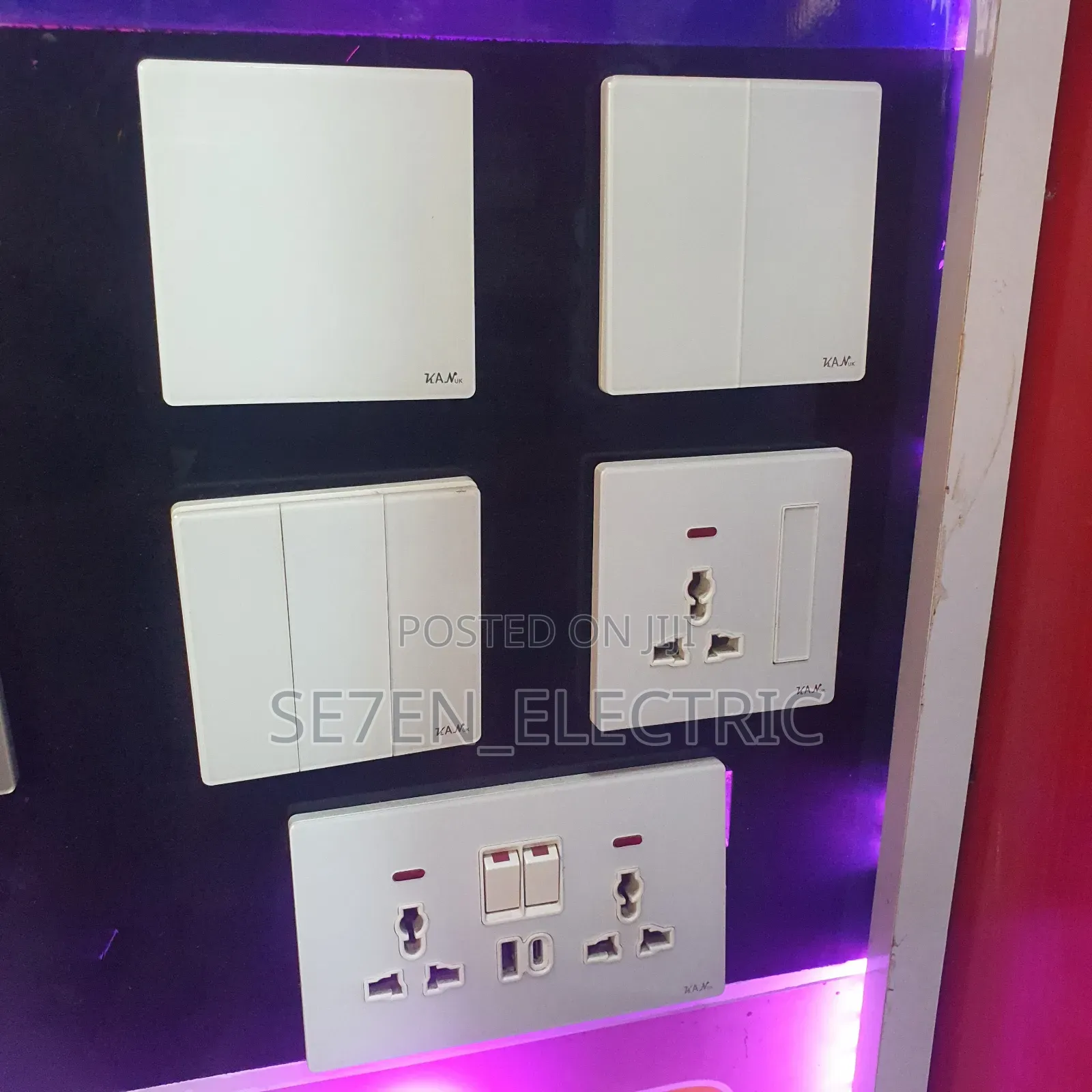 Mirror Glass Switches and Sockets