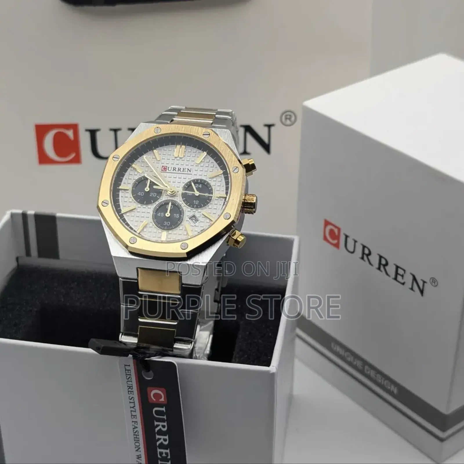 Curren Quality • Chronograph • Steel • Watch