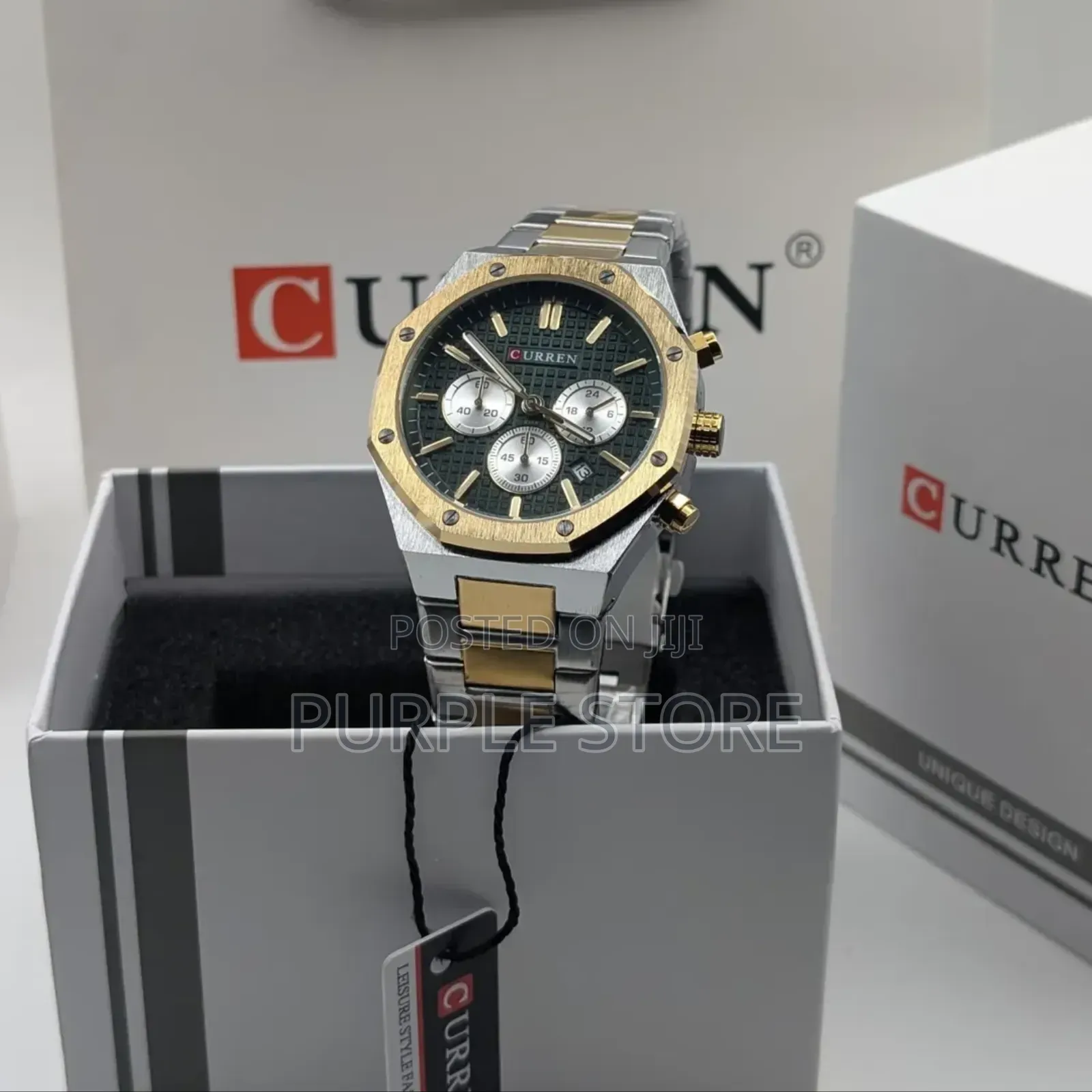Curren Quality • Chronograph • Steel • Watch
