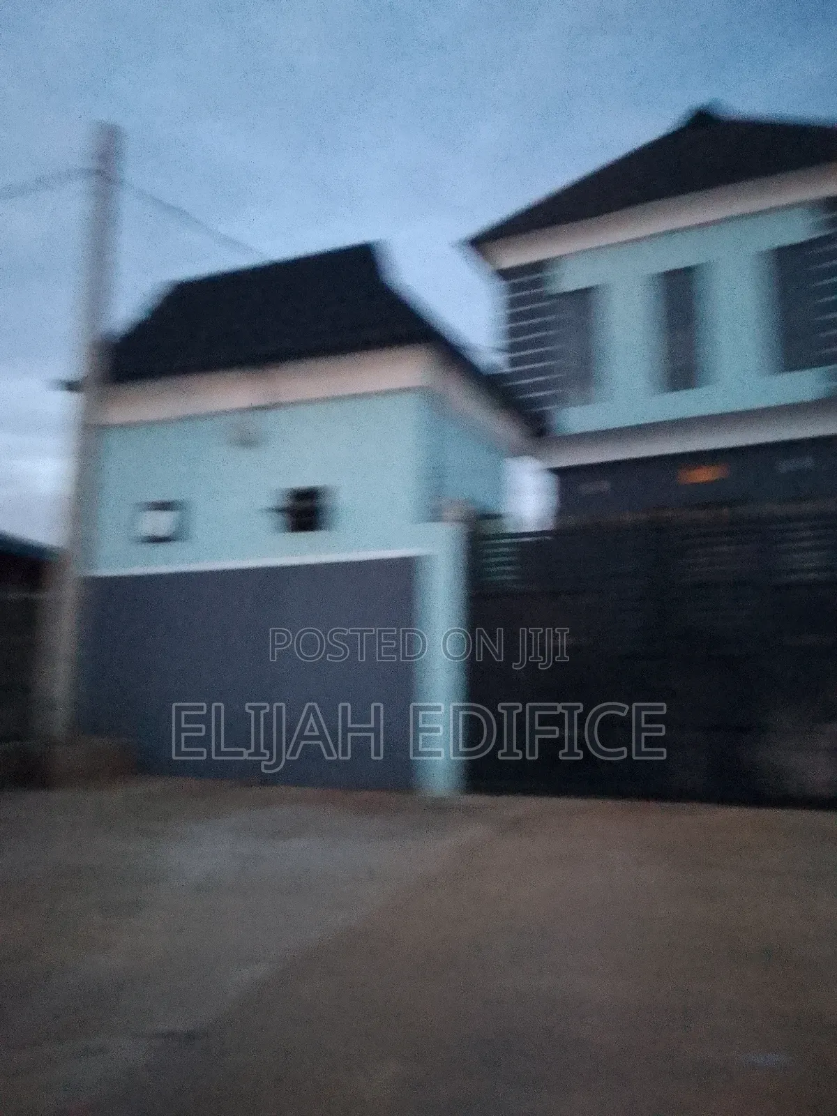New Building Good for Commercial Facing Road at Gbaga,Ikorodu