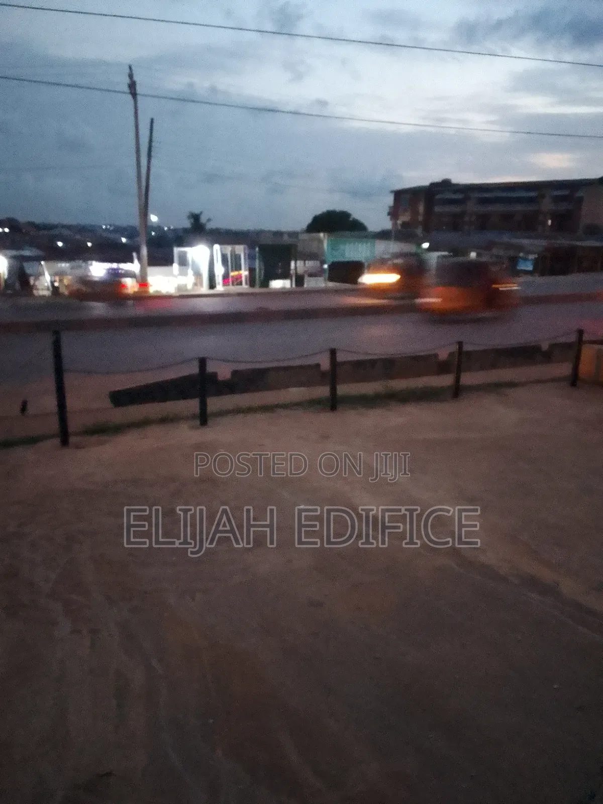 New Building Good for Commercial Facing Road at Gbaga,Ikorodu