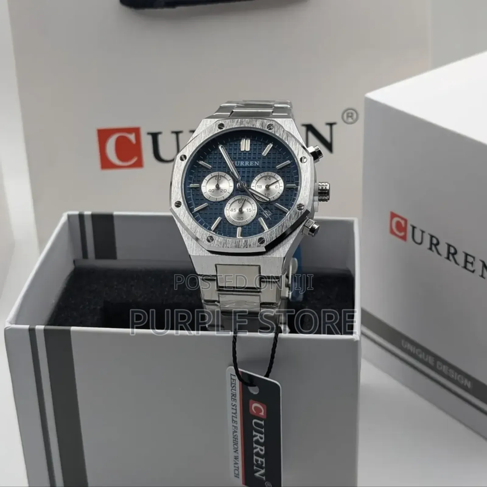 Curren Quality • Chronograph • Steel • Watch