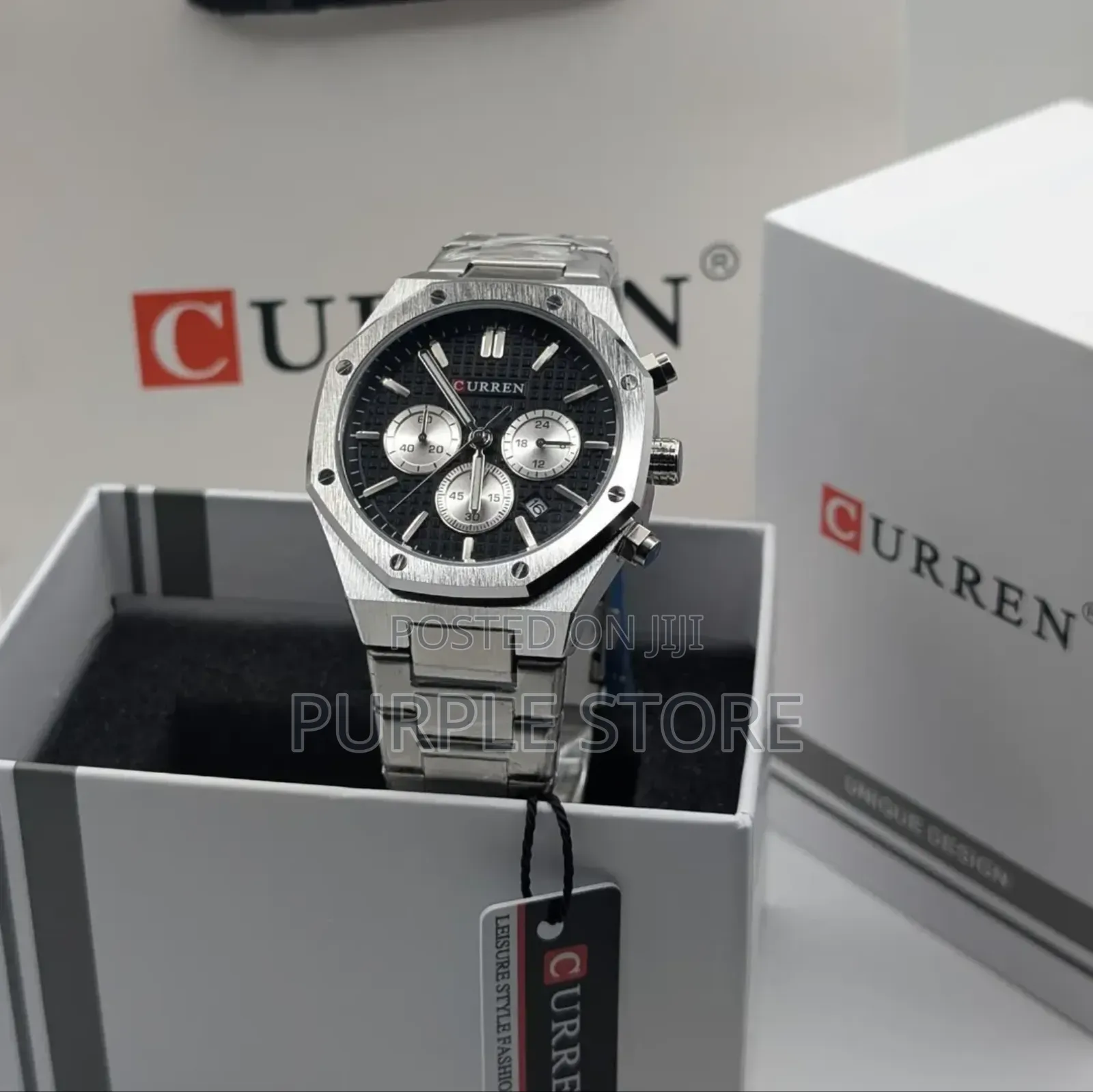 Curren Quality • Chronograph • Steel • Watch