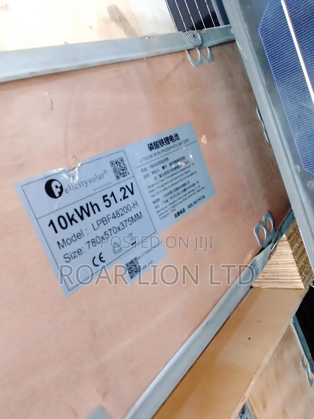 10kwh Felicity Lithium Battery