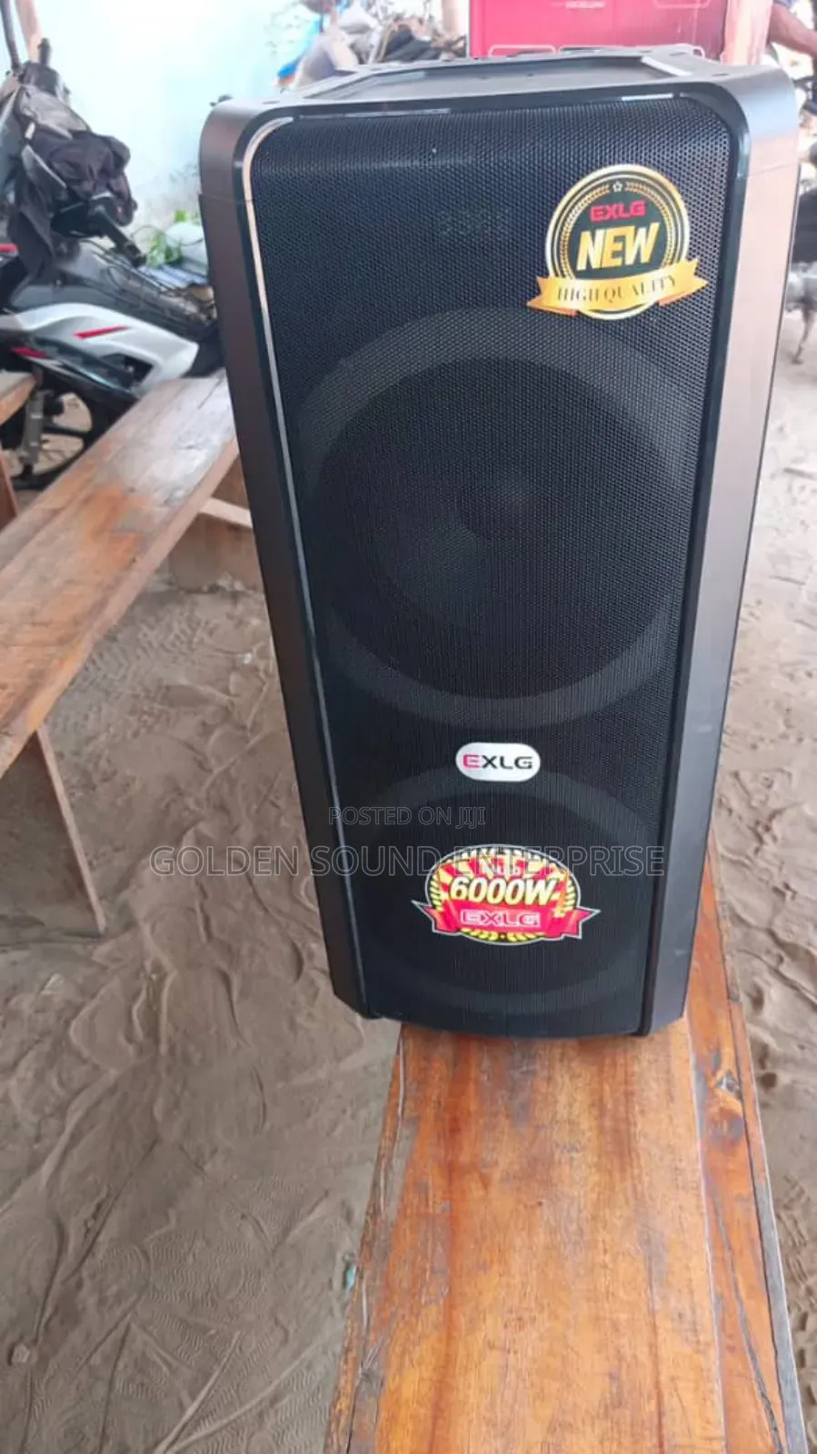 Professional Exlg Party Box Speaker With Wireless Model S8