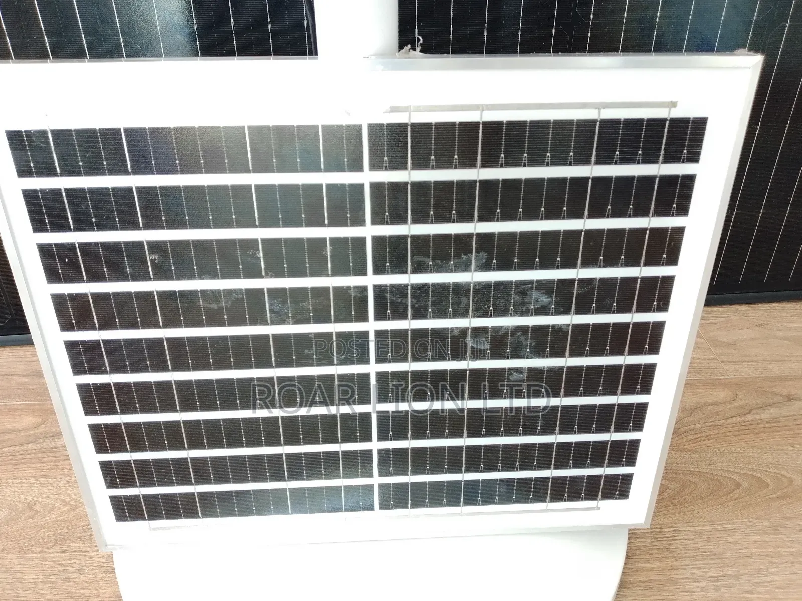 Solar Rechargeable Fan With Panel 16inches