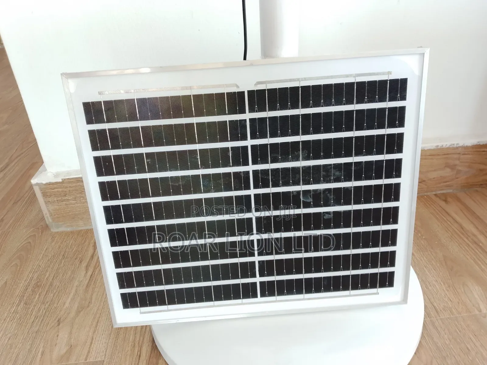 Solar Rechargeable Fan With Panel 16inches