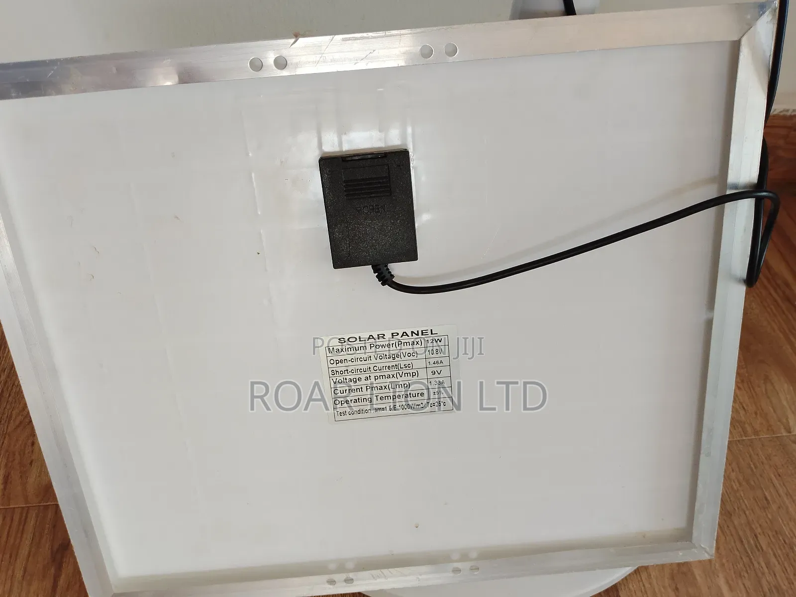 Solar Rechargeable Fan With Panel 16inches