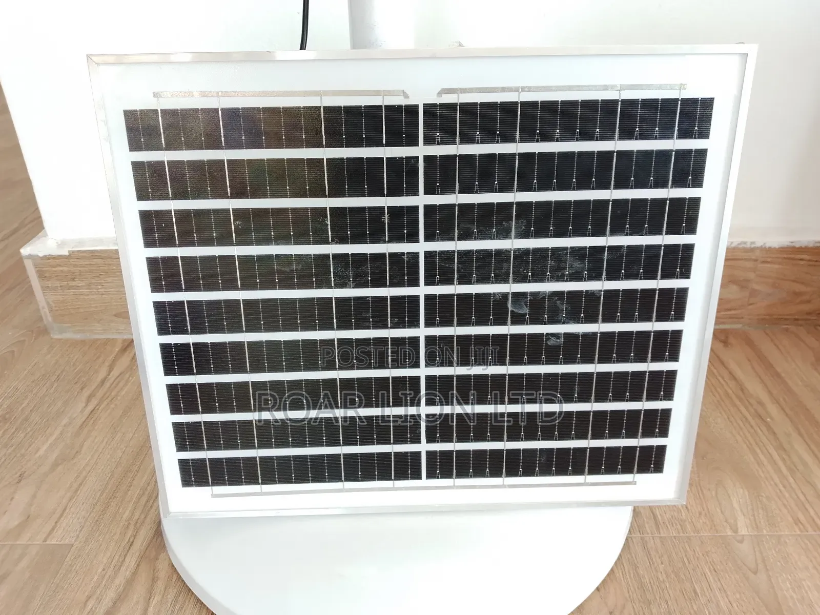 Solar Rechargeable Fan With Panel 16inches