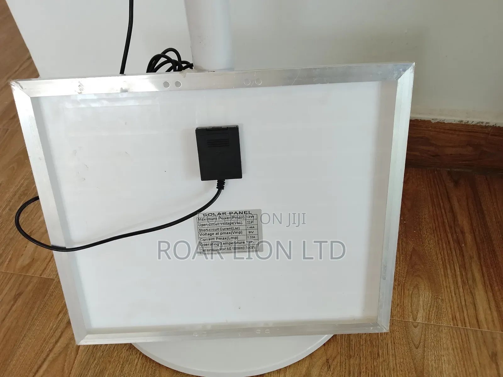 Solar Rechargeable Fan 16inches