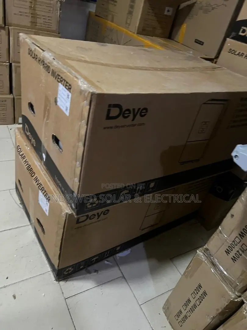 12kwh 3phase Deye Hybrid Inverters Are Available in Stock