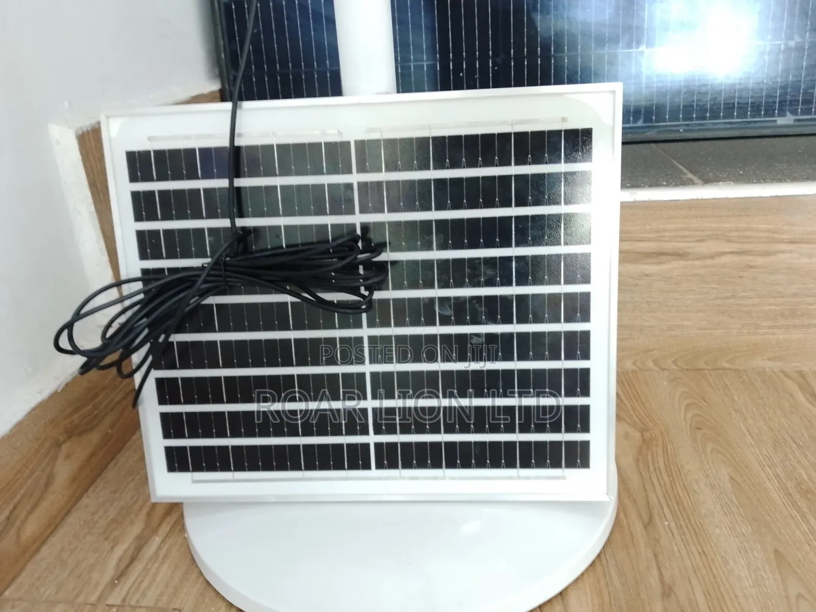 Solar Rechargeable Fan With Panel 16inches