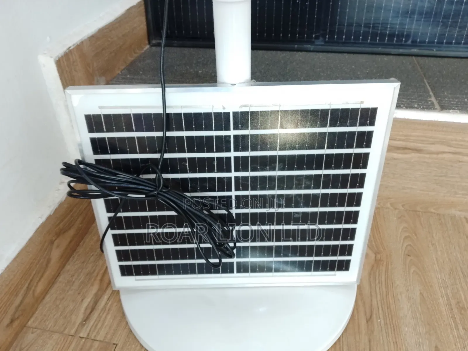 Solar Rechargeable Fan With Panel 16inches