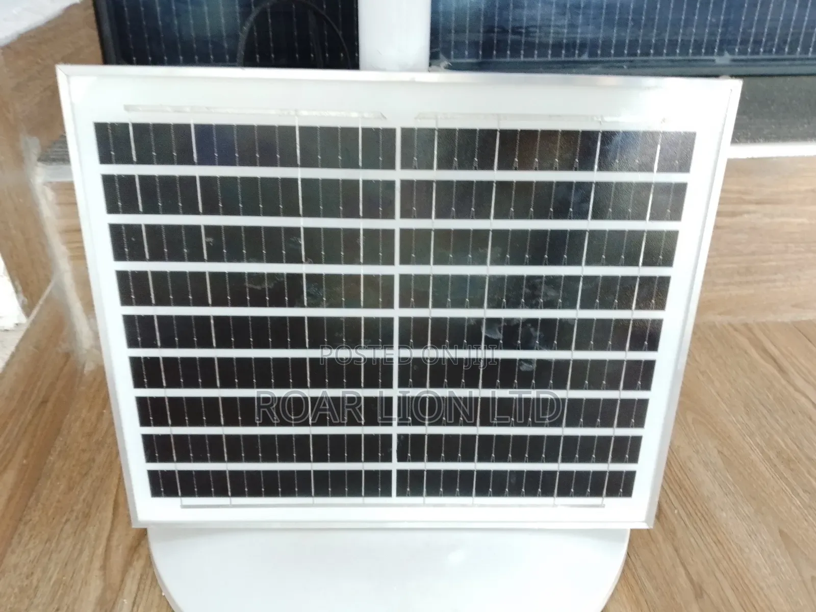 Solar Rechargeable Fan With Panel 16inches