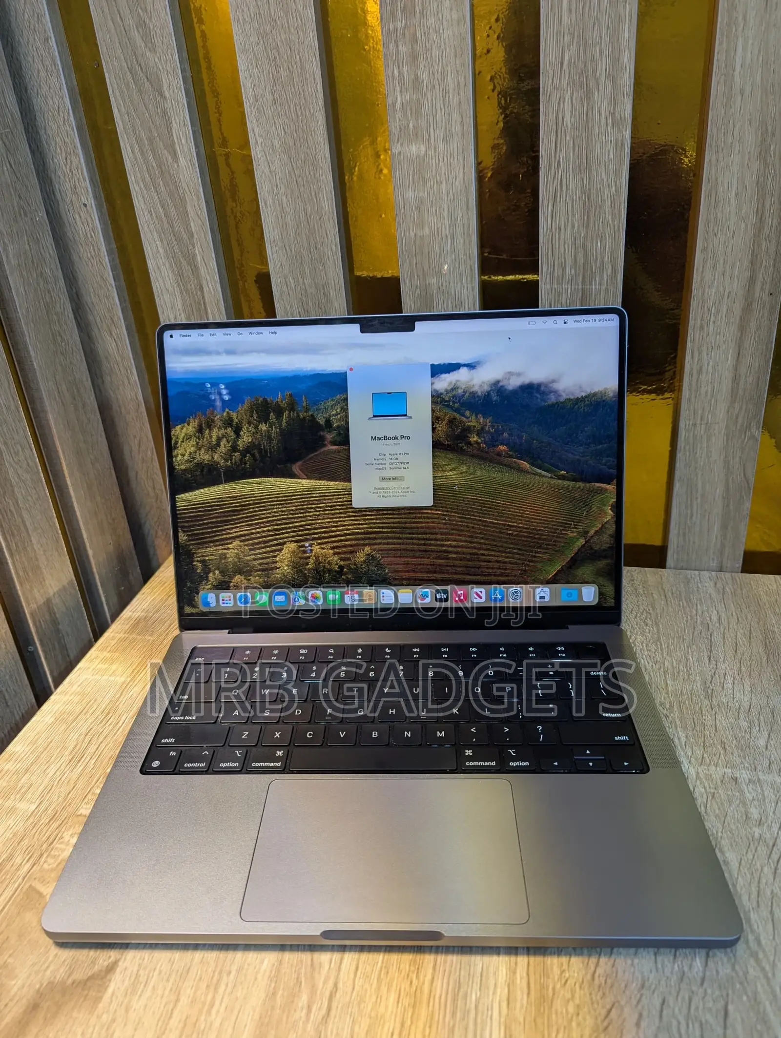 Laptop Apple MacBook Pro 16GB Apple M1 Pro SSD 512GB